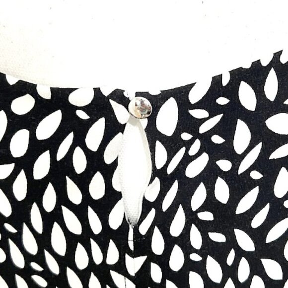 Chico’s Pretty Petals Ellie Knee-Length Sleeveless Dress - Picture 6 of 7